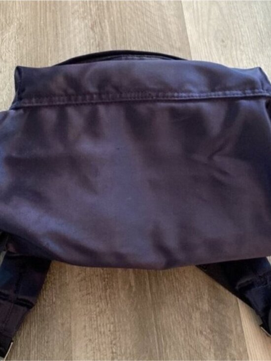 PORTER Yoshida & Co. Japan Satin Daypack Backpack Blue Slouchy Light 14\